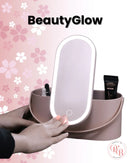 BeautyGlow - Makeup Organizer with LED Mirror