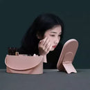 BeautyGlow - Makeup Organizer with LED Mirror