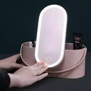 BeautyGlow - Makeup Organizer with LED Mirror