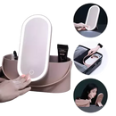 BeautyGlow - Makeup Organizer with LED Mirror