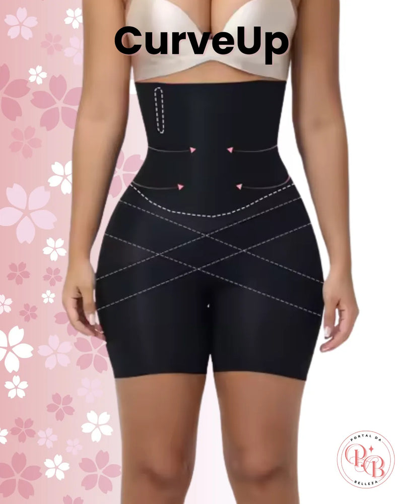 CurveUp - Abdominal Shaping Shorts - High Compression 
