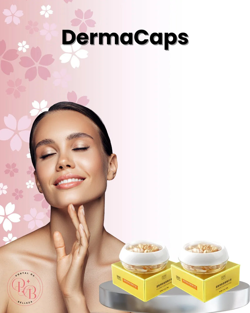 DermaCaps - 30 capsules of Hydrolyzed Collagen, Hyaluronic Acid [BUY 1 GET 2 FREE]