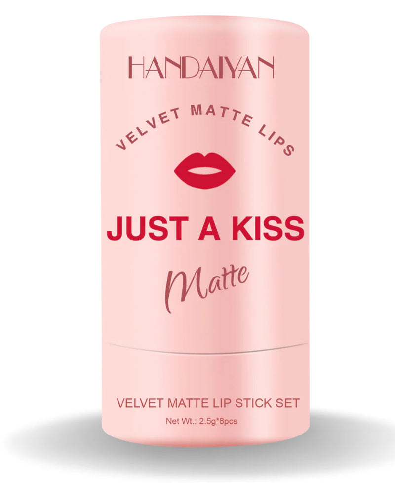 Kiss Collection - 8 Matte Lipsticks in a Premium Tin [PROMOTION] 