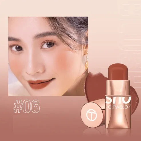 Luma - Batom Blush e Sombra De Longa Duração A Prova D'Água 3 em 1