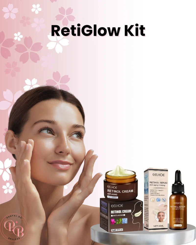 RetiGlow Anti-Aging Retinol Serum + Cream Kit [PROMOTION] 