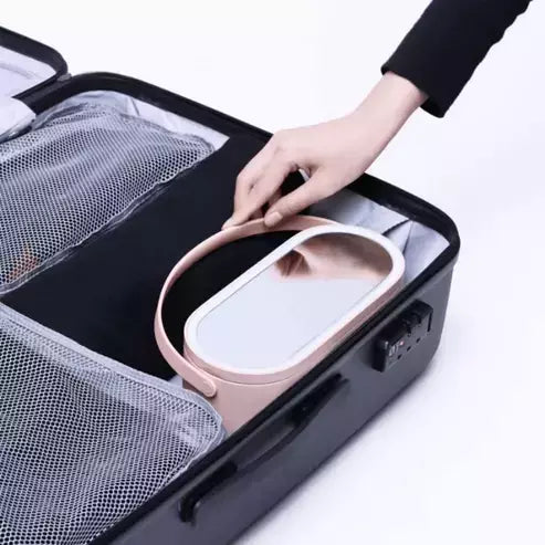 BeautyGlow - Makeup Organizer with LED Mirror 